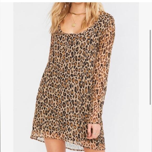 SZ S Show Me Your Mumu Cheetah Nakita Dress - Picture 2 of 10